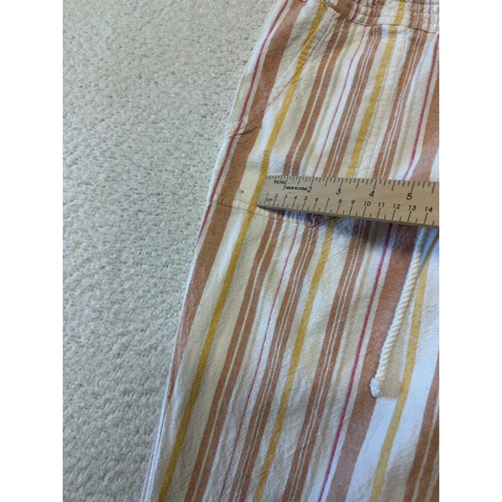 Roxy Womens Oceanside Yarn Dye Pants Medium - Picture 5 of 11